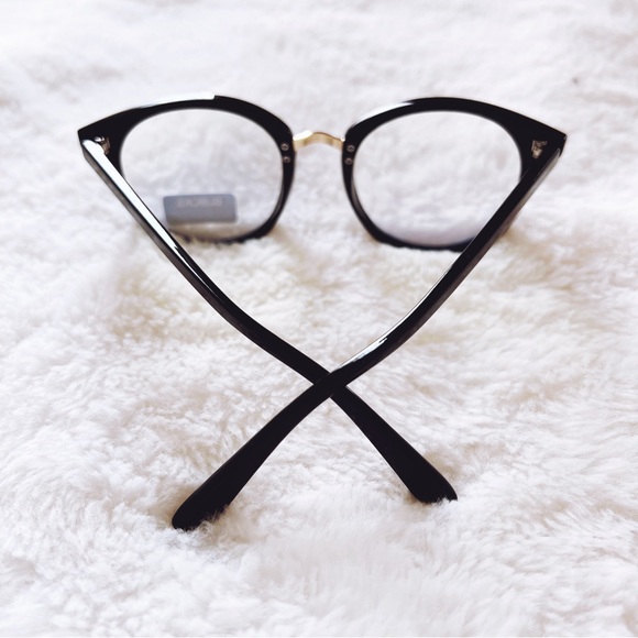 Cole Black Round Blue Light Glasses - Picture 11 of 11